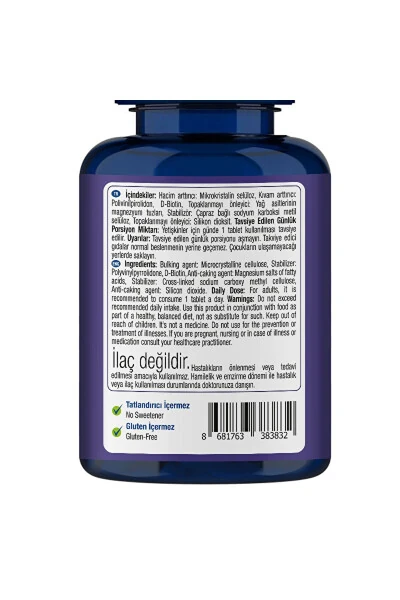 Biotin 5000 Mcg 60 Tabletka - 3