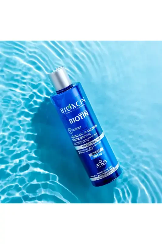 Biotin 5,000 Mcg 60 Tablets Alana Biotin Shampoo 300 ml - Stronger Hair - 8