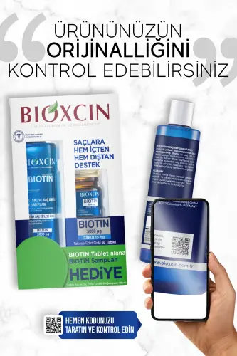 Biotin 5,000 Mcg 60 Tablets Alana Biotin Shampoo 300 ml - Stronger Hair - 9