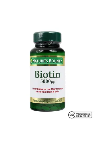 Biotin 5000 Mcg 72 Kapsula - 1