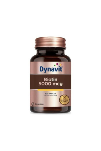 Biotin 5000 мкг 100 Kapsula - 5