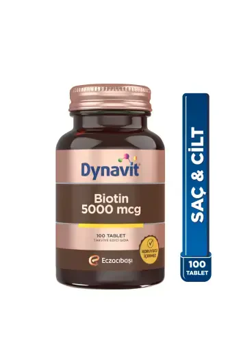 Biotin 5000 мкг 100 Kapsula - 6