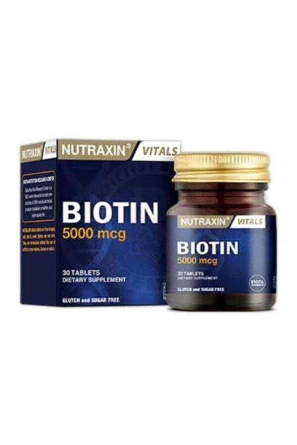 Biotin 5000 mkg 30 tablet - 1