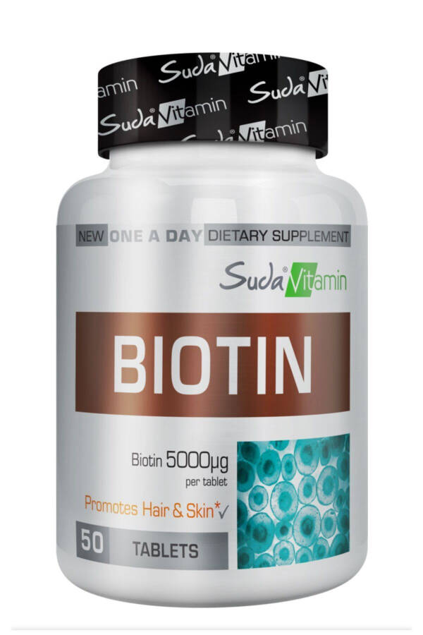 Biotin 5000mcg 50 Tablet - 1