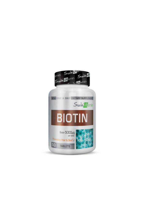 Biotin 5000mcg 50 Tablet - 4