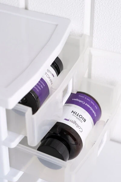 Biotin 5000mcg & Collagen 1500mg X 90 Tablets, Hair Vitamin Strengthening Food Supplement - 5