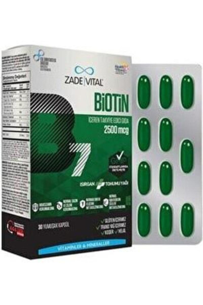 Biotin B7 and Nettle Seed Oil 30 Capsules - 2