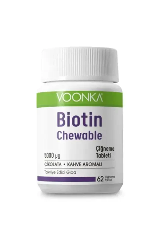 Biotin Chewable 62 Chewable Tablets - 1