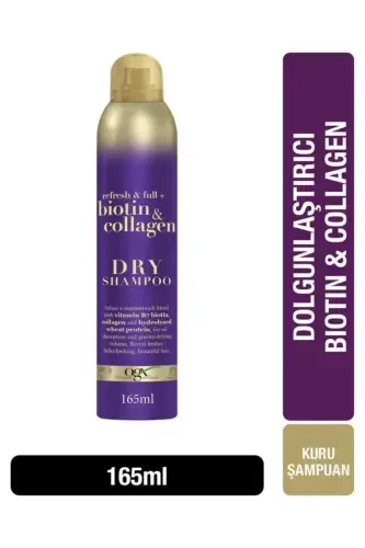 Biotin & Collagen Quru Shampo 165ml - 1