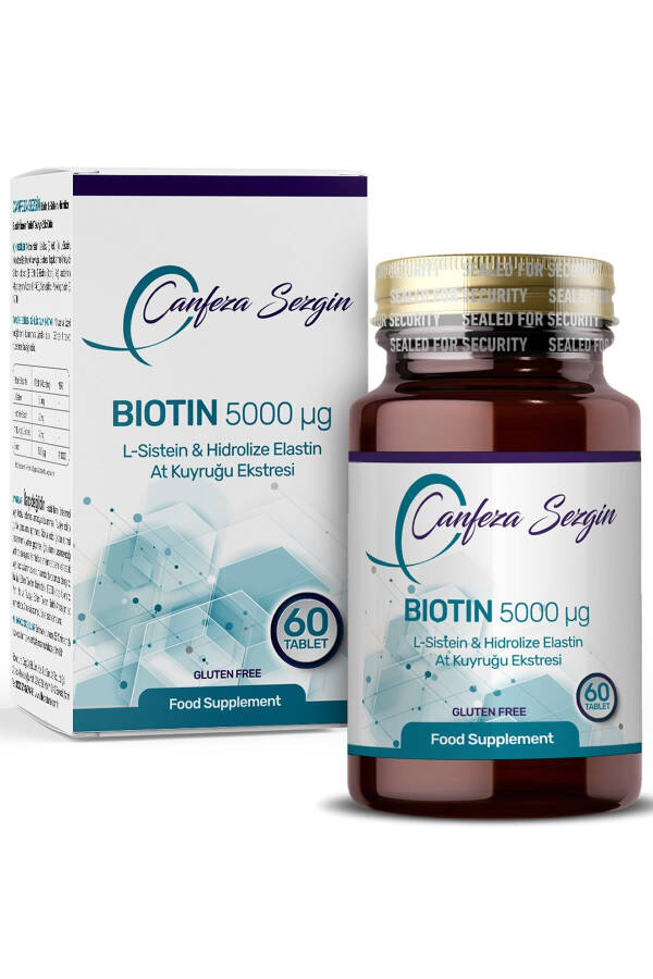 Biotin L-sistein & Gidrolangan Elastin & Ot quyruq Ekstrakti - 2