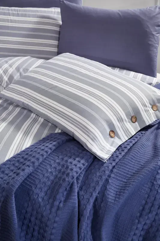 BIR KISHILIK 3 DONA PIKE SETI ESTIVO indigo-indigo - 4