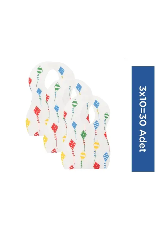 Bir martalik ishlatiladigan fartuk to'plami (10x3 30 dona) - MYCEY