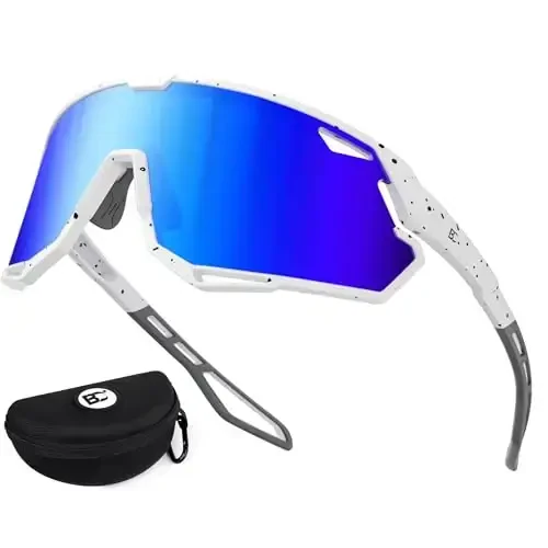 BIRCEN Baseball Cycling Sunglasses for Men - Women Running Shades Sports Glasses for MTB Mountain Bike Softball 