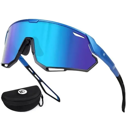 BIRCEN Baseball Sunglasses for Men Women - UV400 Protection Cycling Glasses Sports Sunglasses for Running MTB Golf Softball - BIRCEN (1)