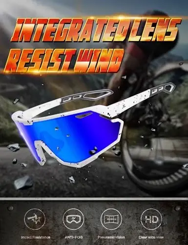 BIRCEN бейсбольные велосипедные солнцезащитные очки для мужчин - женщины, беговые очки, спортивные очки для горного велосипеда MTB, софтбола - 3