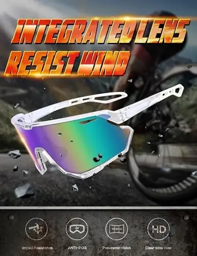 BIRCEN Baseball Cycling Sunglasses for Men - Women Running Shades Sports Glasses for MTB Mountain Bike Softball - BIRCEN (1)