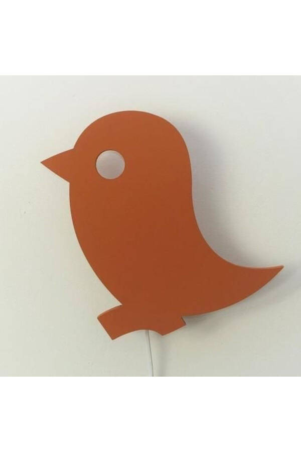 Bird Night Light Baby Room Children Room Decorative Led Lighting 20x30 Cm - 1