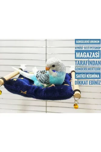 Bird Pillow, Parakeet Sleeping Bed, Soft Sleeping Tunnel + Surprise Gift! - OZZIPETSHOP
