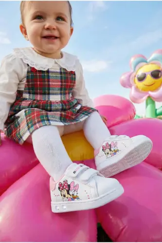 Birinchi Qadam Poyafzal Qizcha Birinchi Qadam Poyafzal Ortopedik Birinchi Qadam Poyafzal Yorug'lik Mickey Mouse 