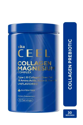 Bisglycinate, Malate, Citrate, B6 Magnesium Complex with Type 1 & 3 Collagen - 1
