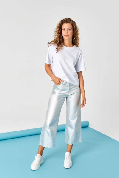 Bisiklet Yaka Basic T-shirt P1002-e8 - ADDAX (1)