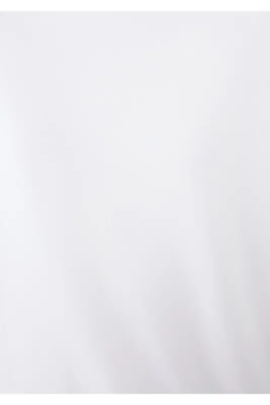 Bisiklet Yaka Beyaz Basic Sweatshirt 1610198-26620-Beyaz - 6