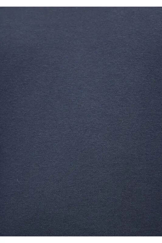 Bisiklet Yaka Lacivert Basic Sweatshirt 0S10276-87822 - Lacivert-87822 - 7