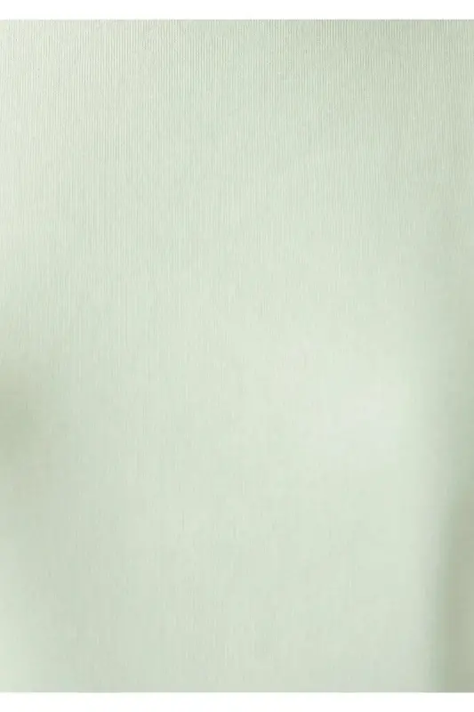 Bisiklet Yaka Yeşil Basic Sweatshirt 1610198-33979-Yeşil - 6