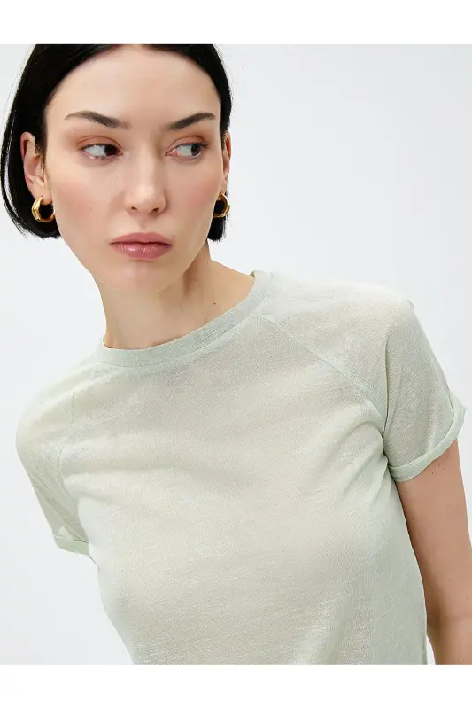 Bismiklet Yaka футбол Reglan Kol-Yashil - 2