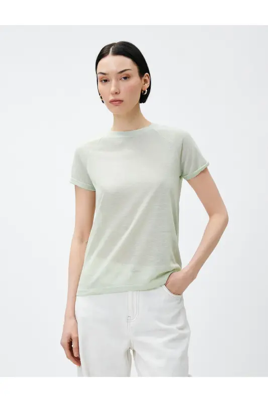 Bismiklet Yaka футбол Reglan Kol-Yashil - 3