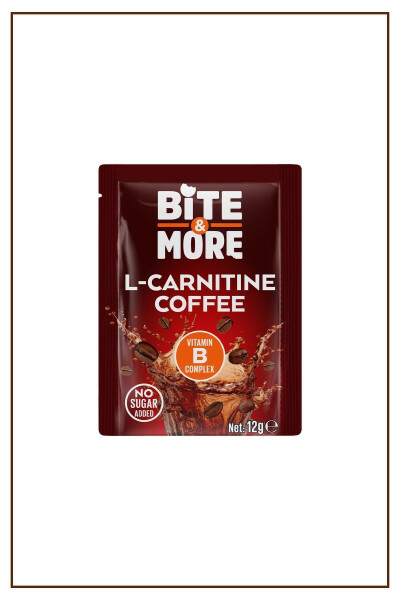 Bite & More L-karnitin Kofesi 12 gramm X 10 dona (L-KARNITIN KOFESI) - BITE & MORE (1)