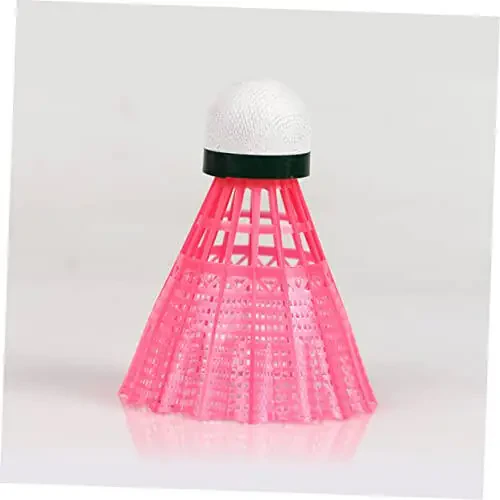 BIUDECO 6pcs Pink Badminton Shuttlecock Shuttle Badminton Interior Badminton Cork Badminton Training Birdies Badminton Net Air Badminton Shuttle Nylon Badminton Child Durable Set - 2
