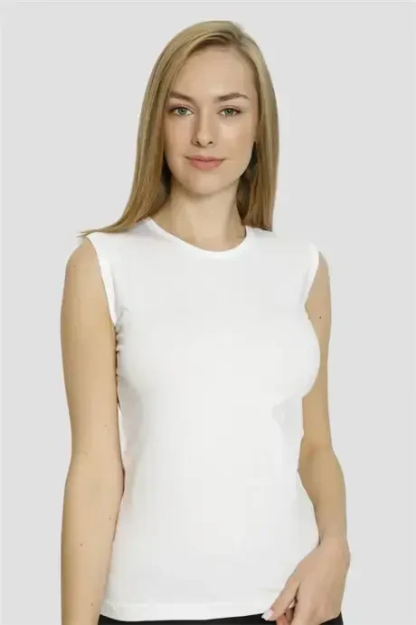 Бюстгальтер Angelino Lingerie женский, белый, эластичный, O-образный вырез, рукав O, комплект из 2 штук - 9