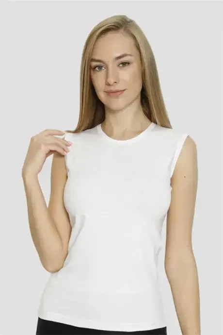 Бюстгальтер Angelino Lingerie женский, белый, эластичный, O-образный вырез, рукав O, комплект из 2 штук - 11