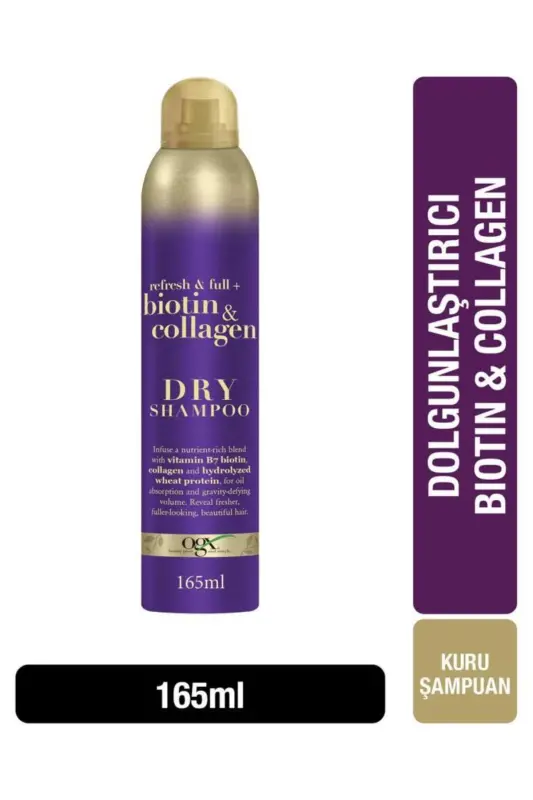 Biotin & Collagen Kuru Şampuan 165ml - OGX