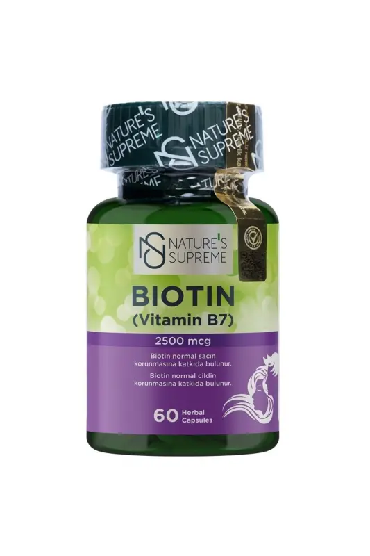 Biotin 2500 Mcg 60 Kapsül - 1