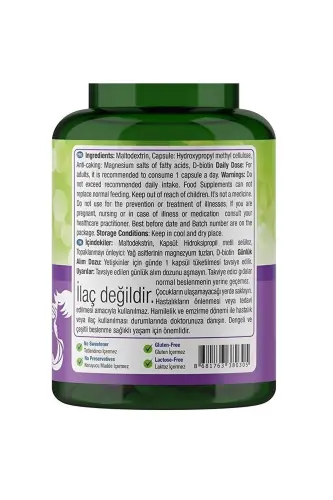 Biotin 2500 Mcg 60 Kapsül - 6