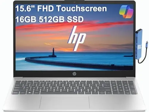Biznes, talabalar va uy uchun HP 15 noutbuki (15.6
