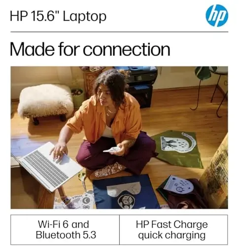Biznes, talabalar va uy uchun HP 15 noutbuki (15.6