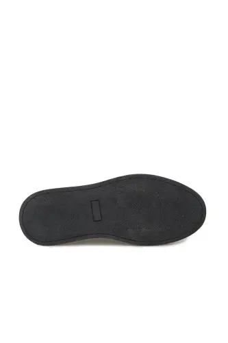 Black 100% Leather Lace-Up Suede Boot - 5