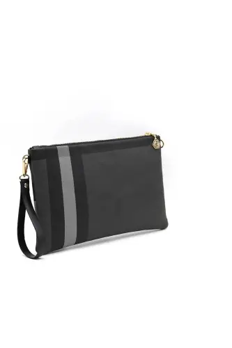 Black - Black SP1034 Women's Portfolio & Clutch - 129 BLACK-MATTE BLACK - 4