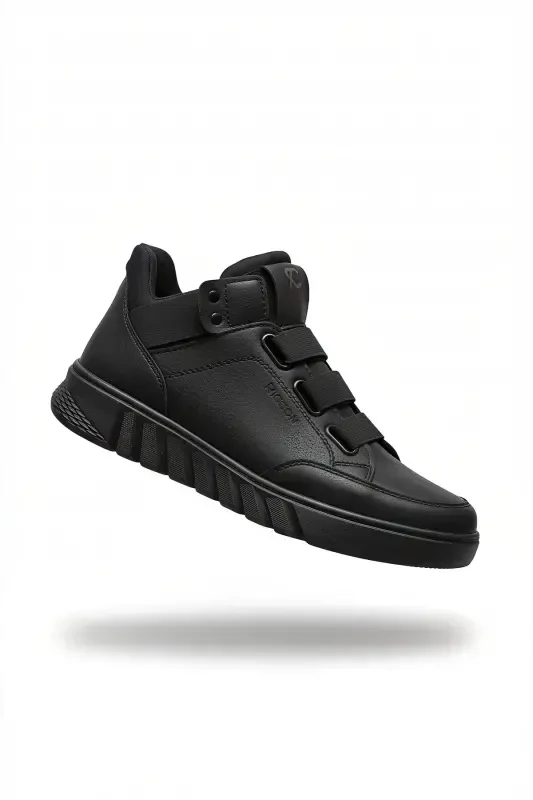 Black Black Unisex Sneaker Boot 0012383 - 7