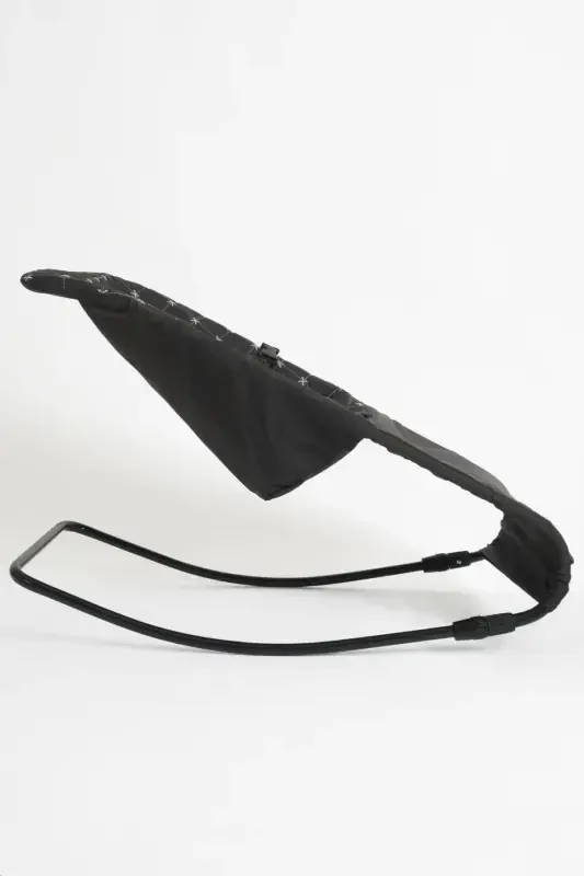 Black Bouncer & High Chair 2 in 1-Blackhhh - 5