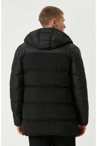 Black casual coat - 8