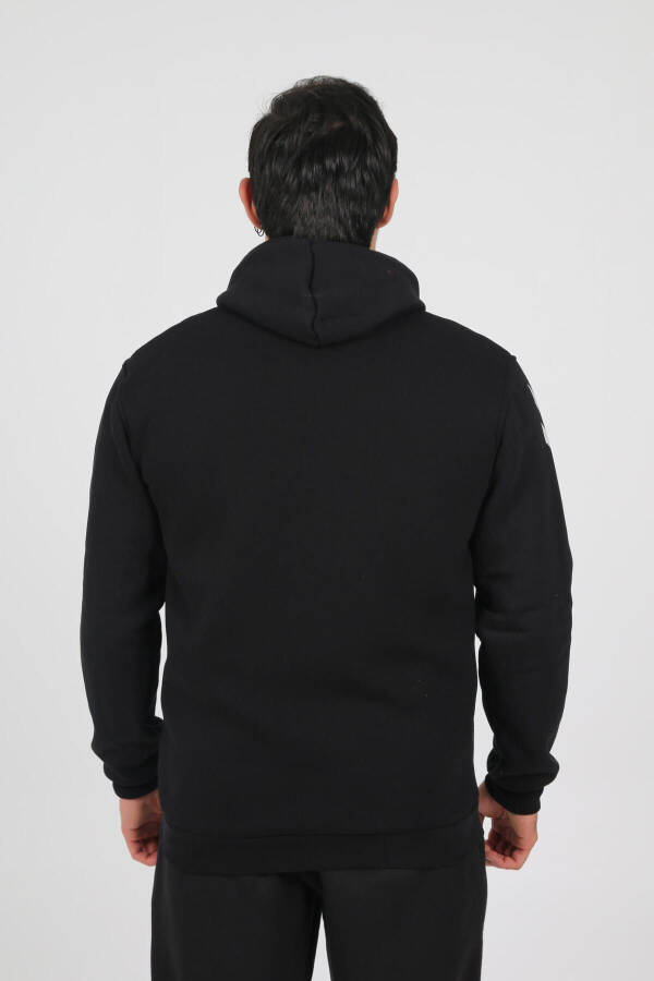 Black cotton sweatshirt - 6