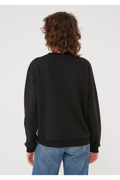 Black Crewneck Sweatshirt 8816126-900 - 4