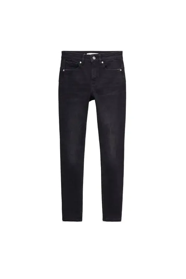 Black Denim Women's Jeans 67110379 - 5