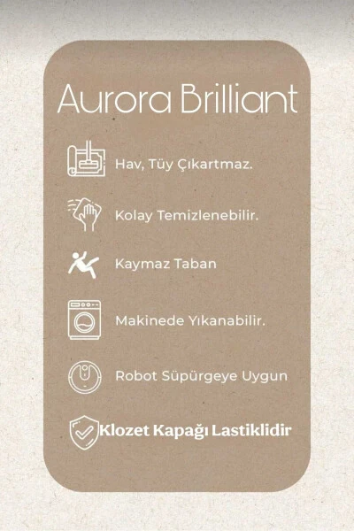 Black Diamon Home Коврик для ванной Набор для унитаза 3 шт 60x100 / 50x60 / 40x45 - 5