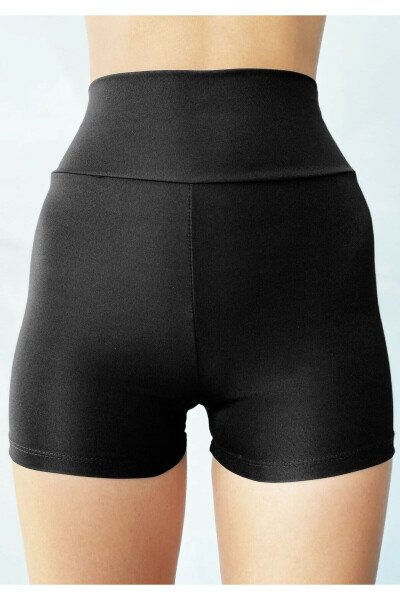 Black Everyday & Beach Mini Women's Shorts - 7