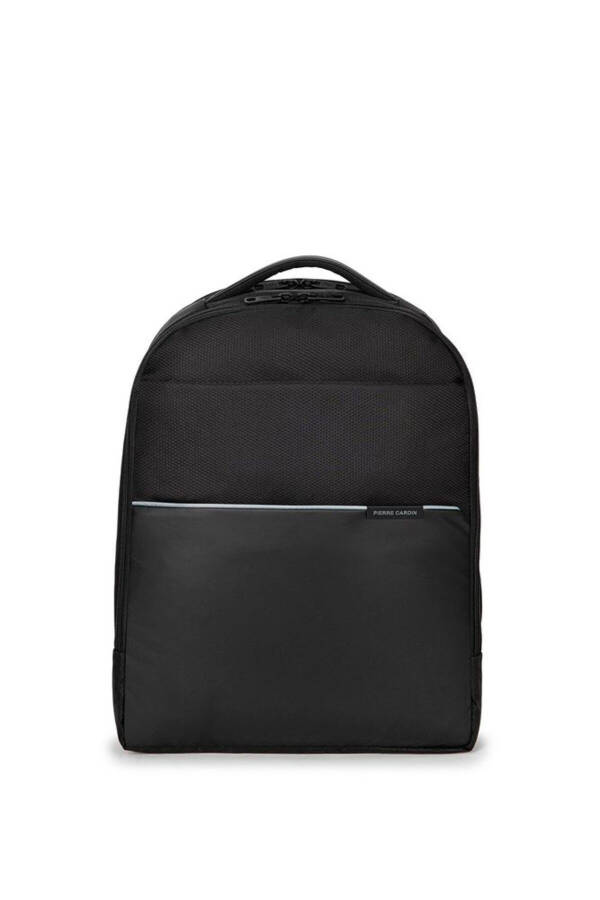 Black Fabric Unisex Backpack 01pc001151 - 1